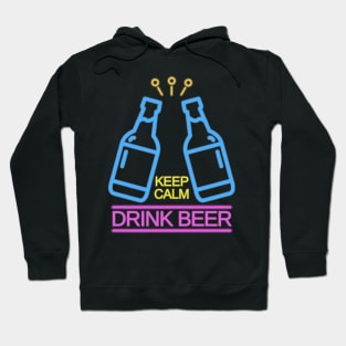 Keep calm Drink beer Hoodie